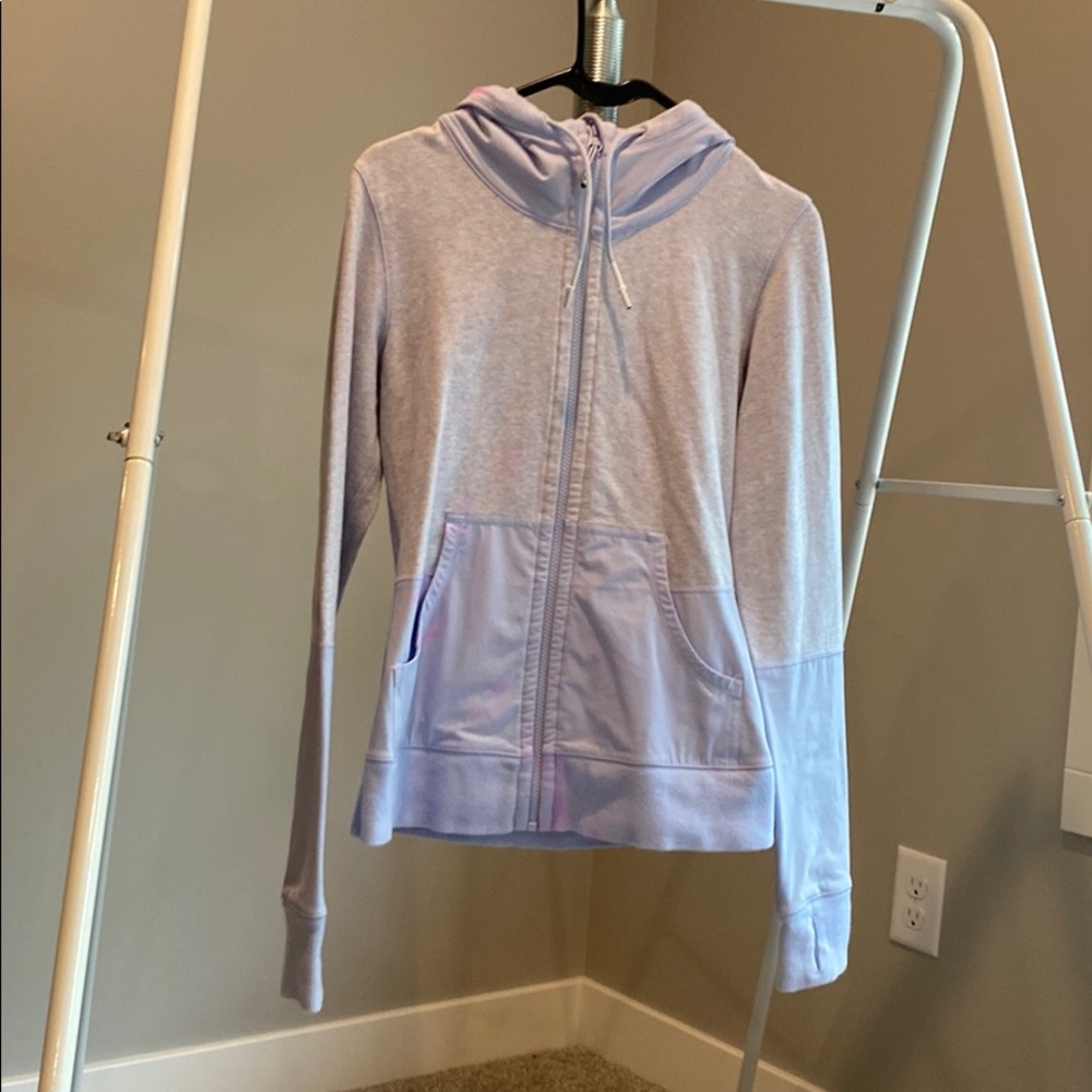 Lulu Lemon zip up sweatshirt, periwinkle